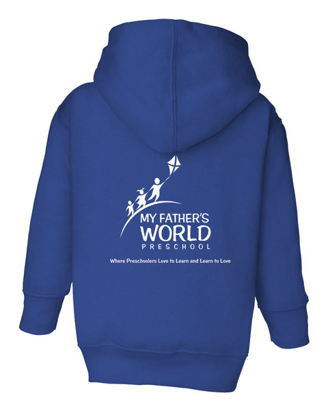 MFW Fall 2023 Toddler Full-Zip Hoodie - royal